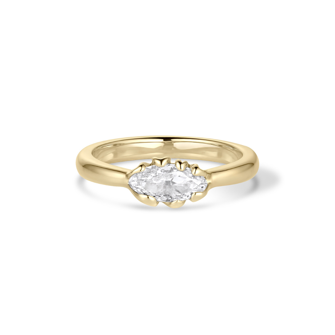 Moval Diamond Chandelle Engagement Ring
