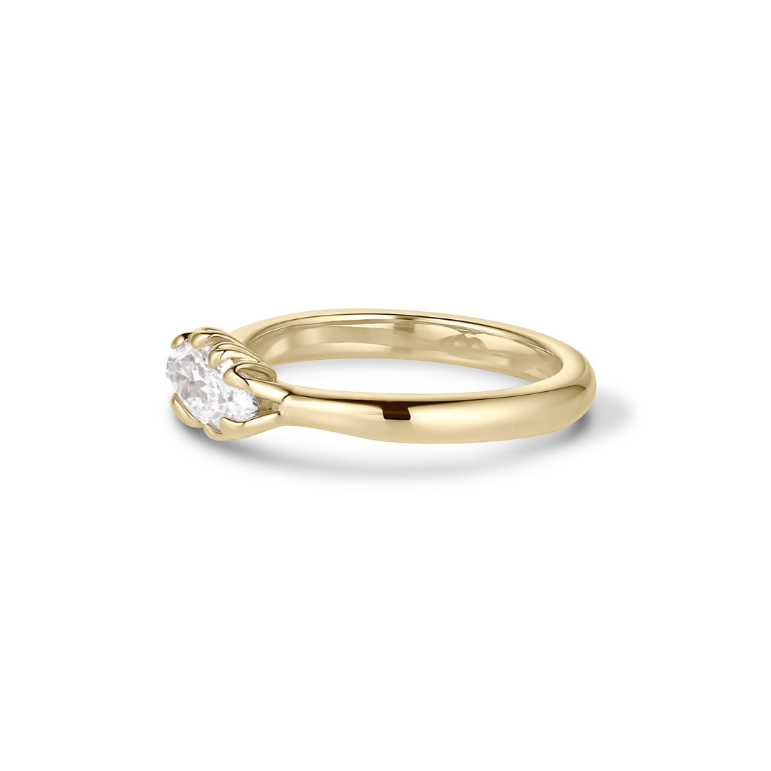 Moval Diamond Chandelle Engagement Ring