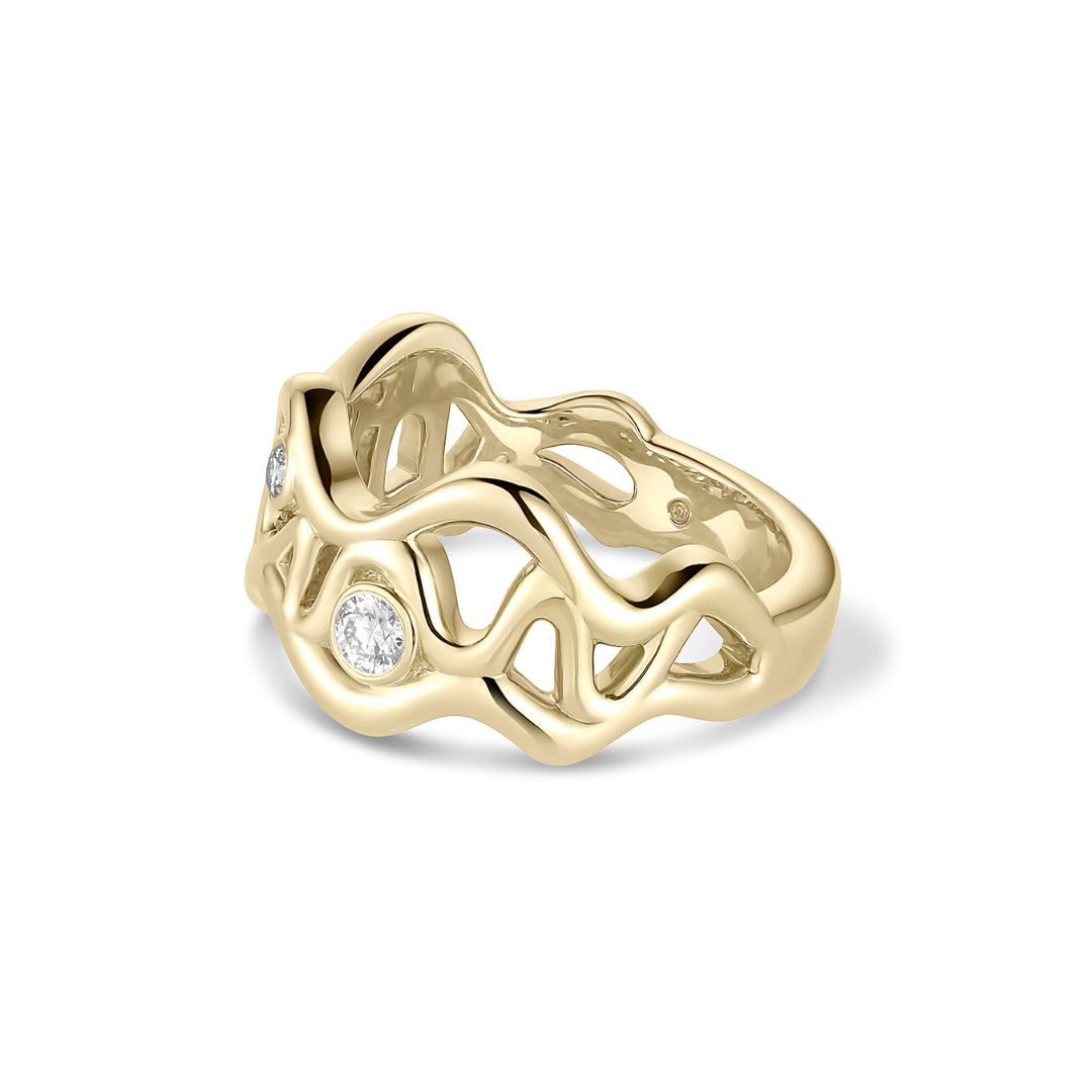 Altar White Diamond Band