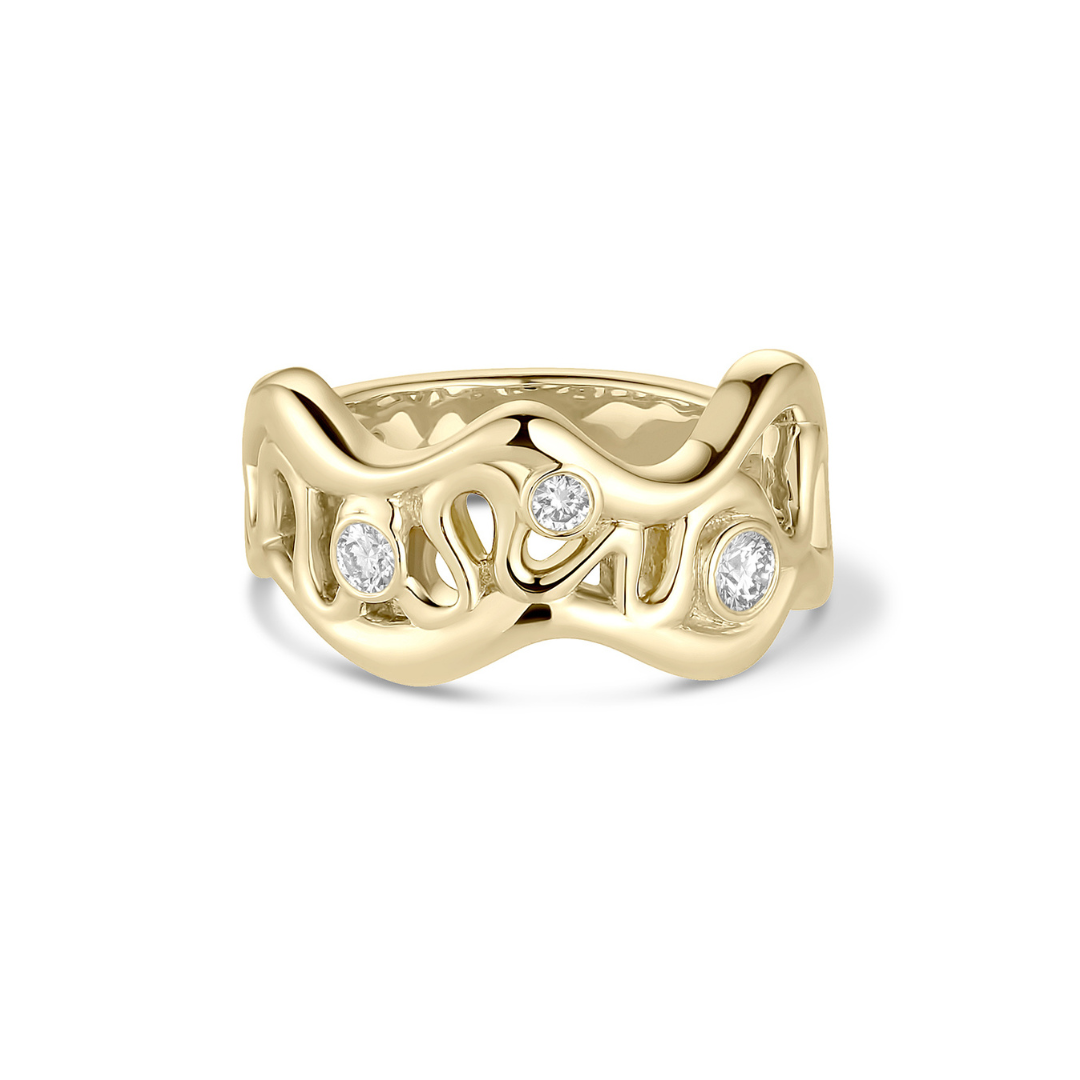Altar White Diamond Band