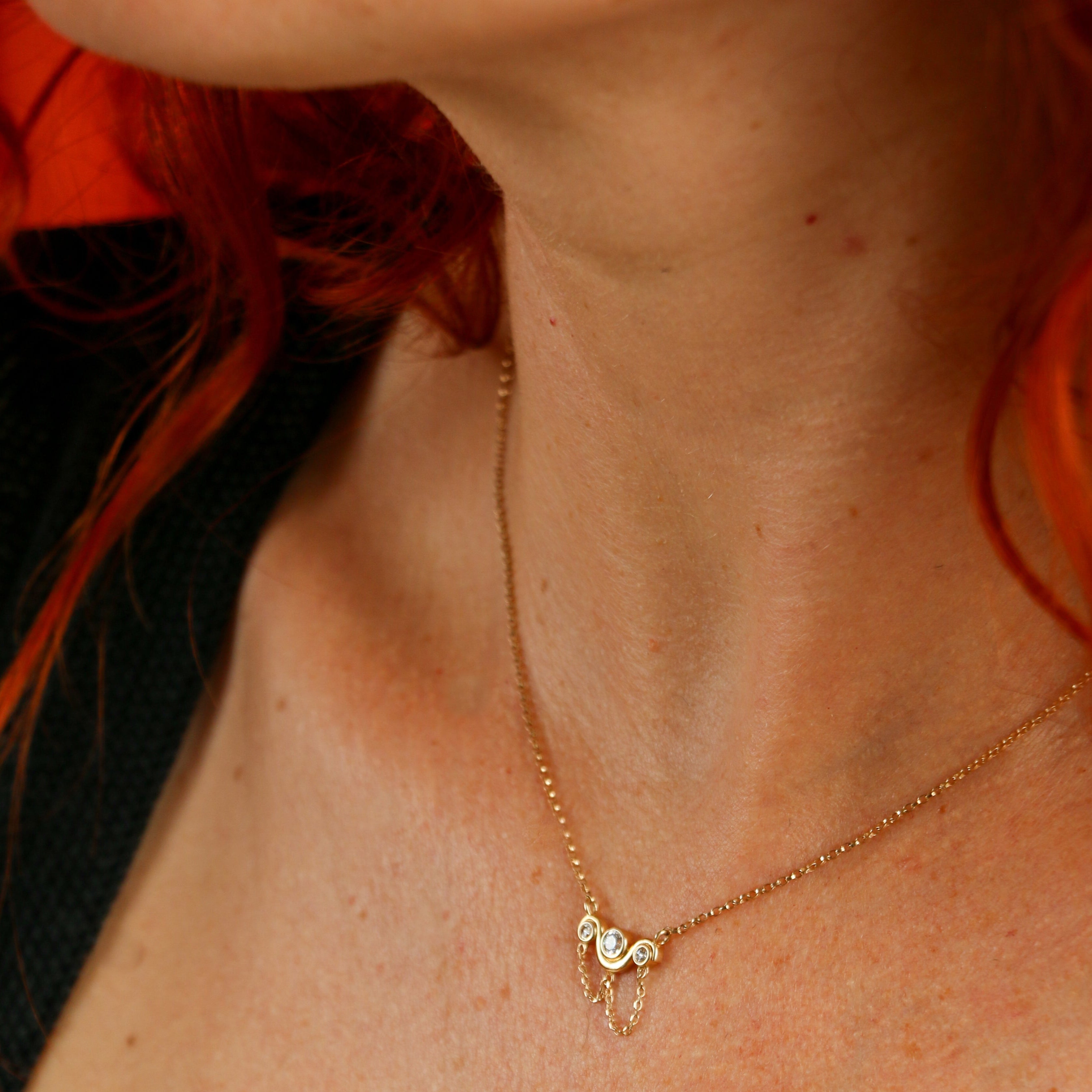Neona Diamond Chain Necklace