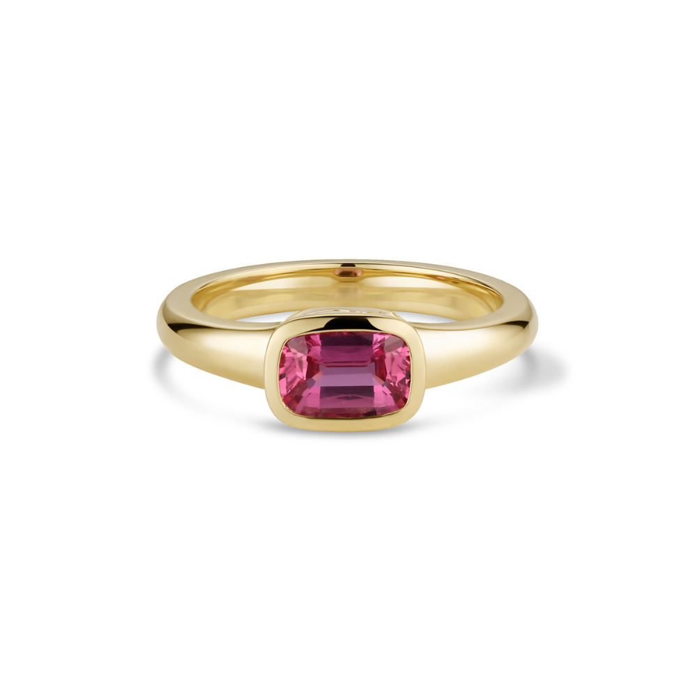 Pink Sapphire Mirage Ring